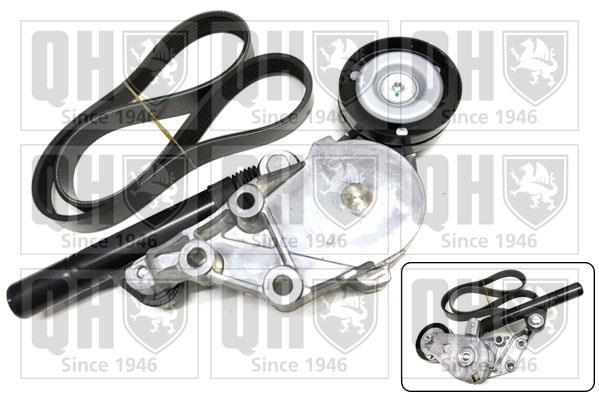 Kit de courroie d'accessoire (Courroie d’alternateur) QUINTON HAZELL ref. QDK41