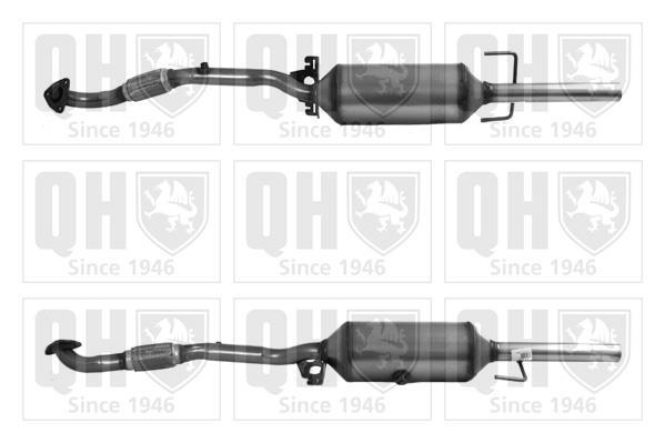 Filtre à particules / FAP (FAP diesel) QUINTON HAZELL QDPF11154H