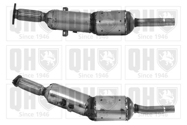 Filtre à particules / FAP (FAP diesel) QUINTON HAZELL QDPF11179H