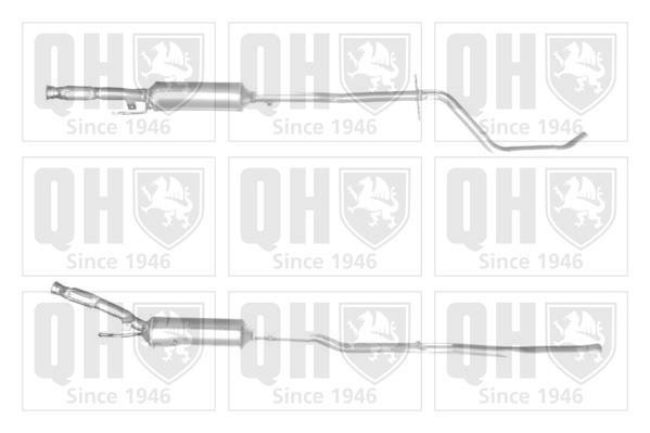 Filtro de partículas (FAP Diesel) QUINTON HAZELL ref. QDPF11320H