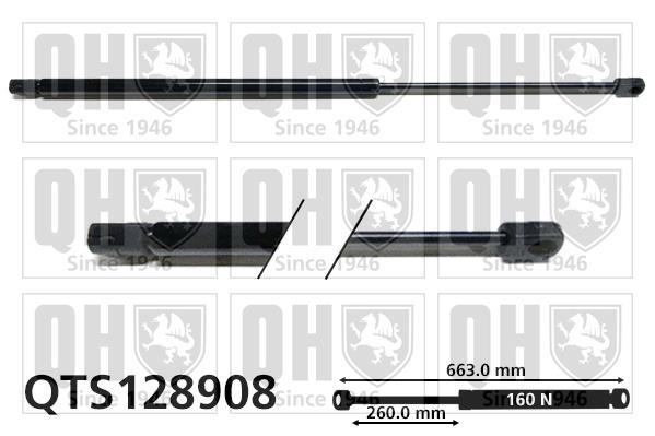 Muelle neumático QUINTON HAZELL ref. QTS128908