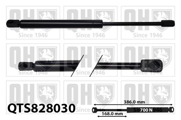 Muelle neumático QUINTON HAZELL ref. QTS828030