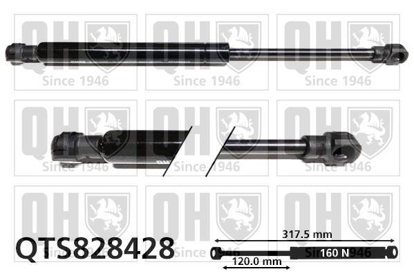 Muelle neumático QUINTON HAZELL ref. QTS828428