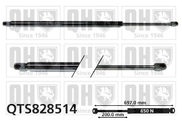 Muelle neumático QUINTON HAZELL ref. QTS828514