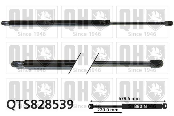 Muelle neumático QUINTON HAZELL ref. QTS828539