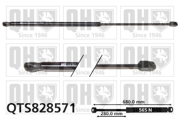 Muelle neumático QUINTON HAZELL ref. QTS828571