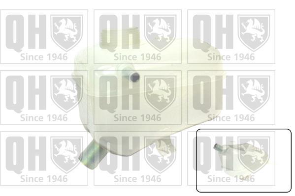 Vase d'expansion, liquide de refroidissement (Réservoir liquide de refroidissement) QUINTON HAZELL ref. QVE516