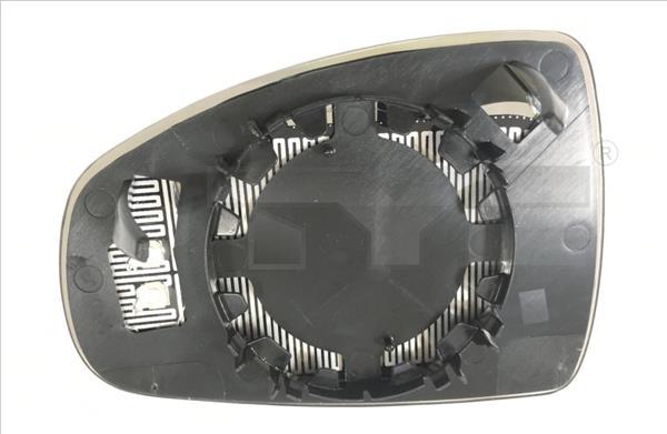 Verre de rétroviseur, rétroviseur extérieur TYC 302-0098-1