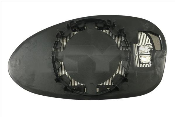 Verre de rétroviseur, rétroviseur extérieur TYC 303-0097-1
