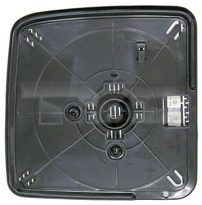 Verre de rétroviseur, rétroviseur extérieur TYC 335-0114-1