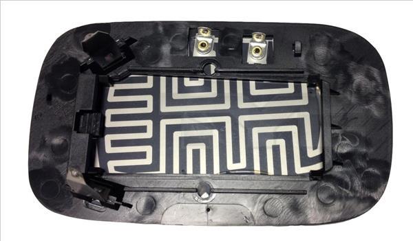 Verre de rétroviseur, rétroviseur extérieur TYC 338-0034-1