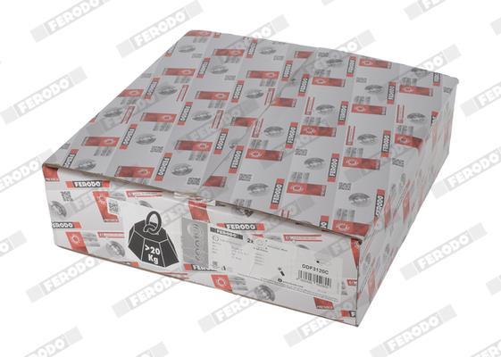 Disques de frein FERODO ref. DDF3120C