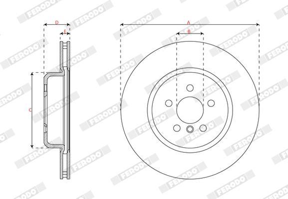 Discos de freno FERODO ref. DDF3194LC-1