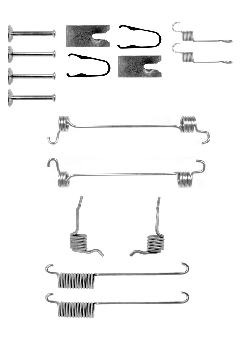 Kit d'accessoires pour mâchoire de frein à tambour FERODO FBA202