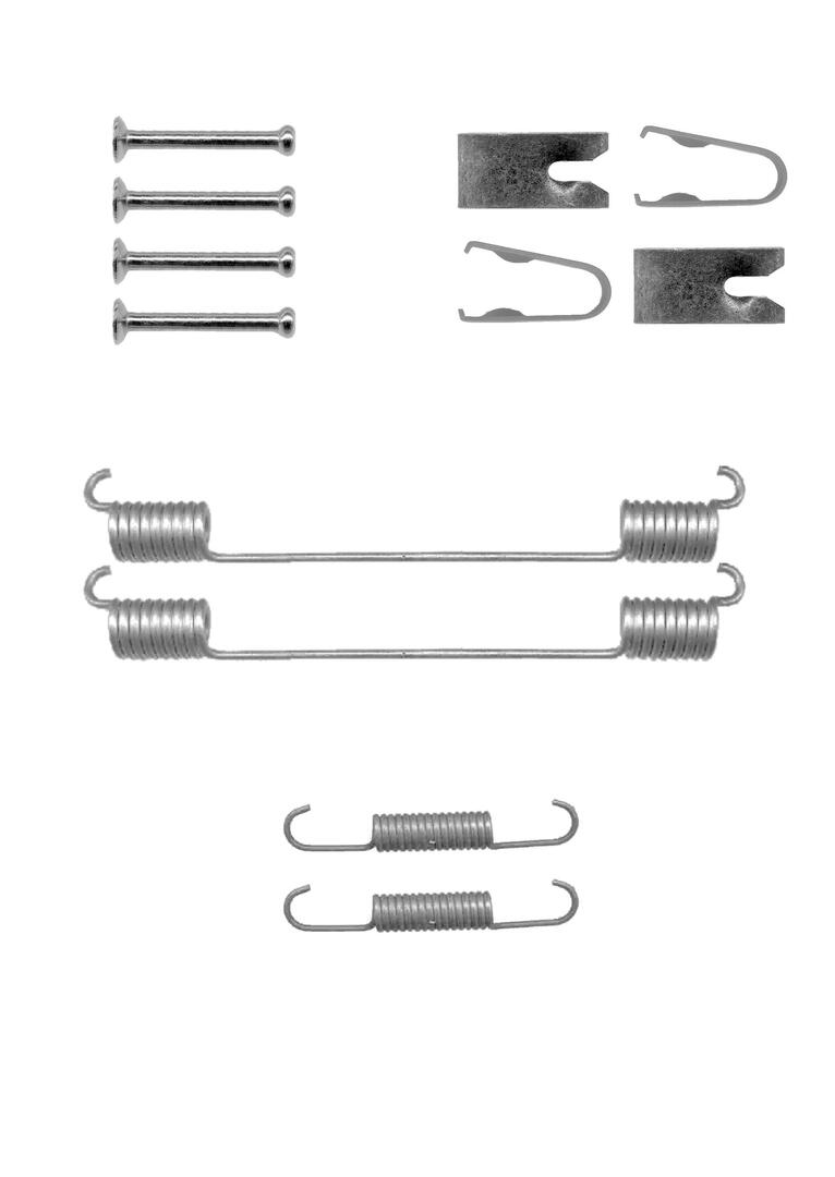 Kit d'accessoires pour mâchoire de frein à tambour FERODO FBA254