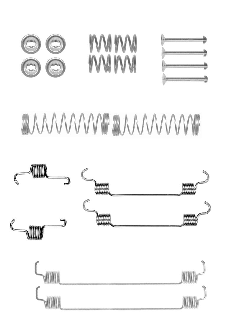 Kit d'accessoires pour mâchoire de frein à tambour FERODO FBA259