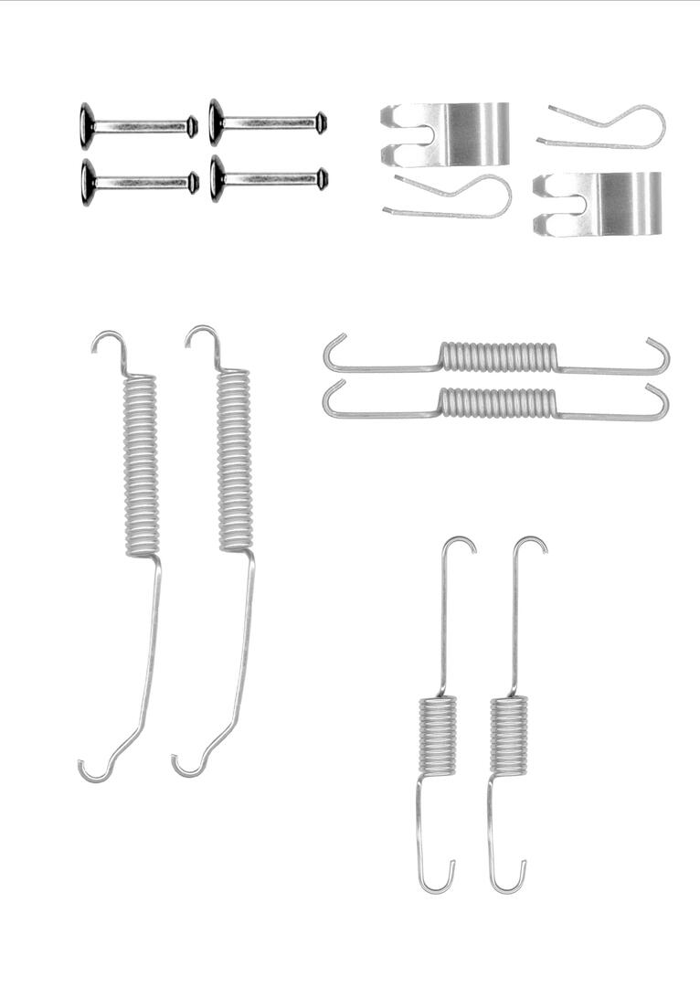 Kit d'accessoires pour mâchoire de frein à tambour FERODO FBA266