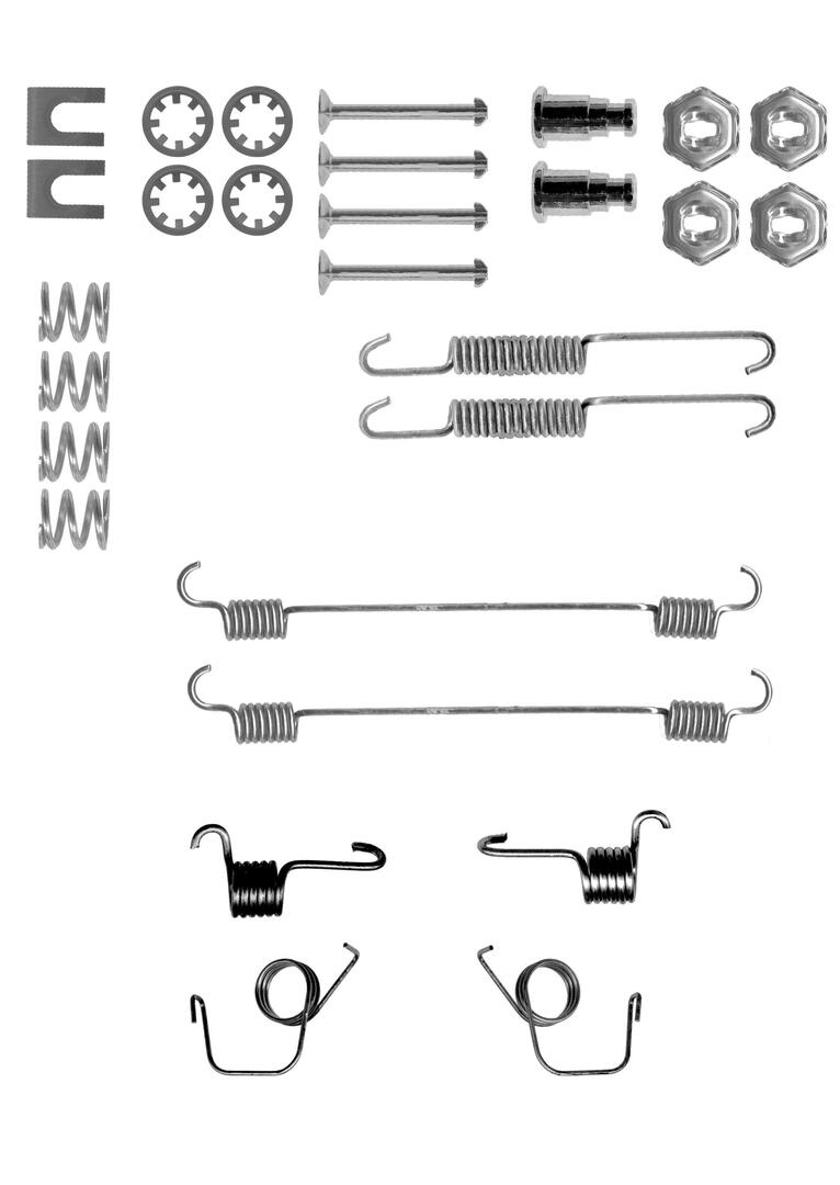 Kit d'accessoires pour mâchoire de frein à tambour FERODO FBA288
