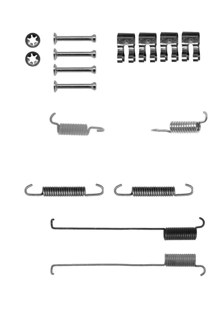 Kit d'accessoires pour mâchoire de frein à tambour FERODO FBA293