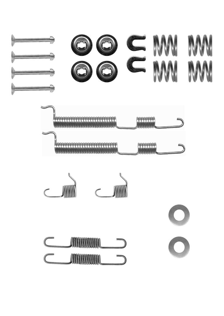 Kit d'accessoires pour mâchoire de frein à tambour FERODO FBA294