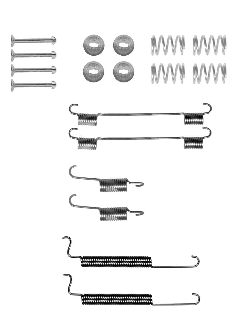 Kit d'accessoires pour mâchoire de frein à tambour FERODO FBA301