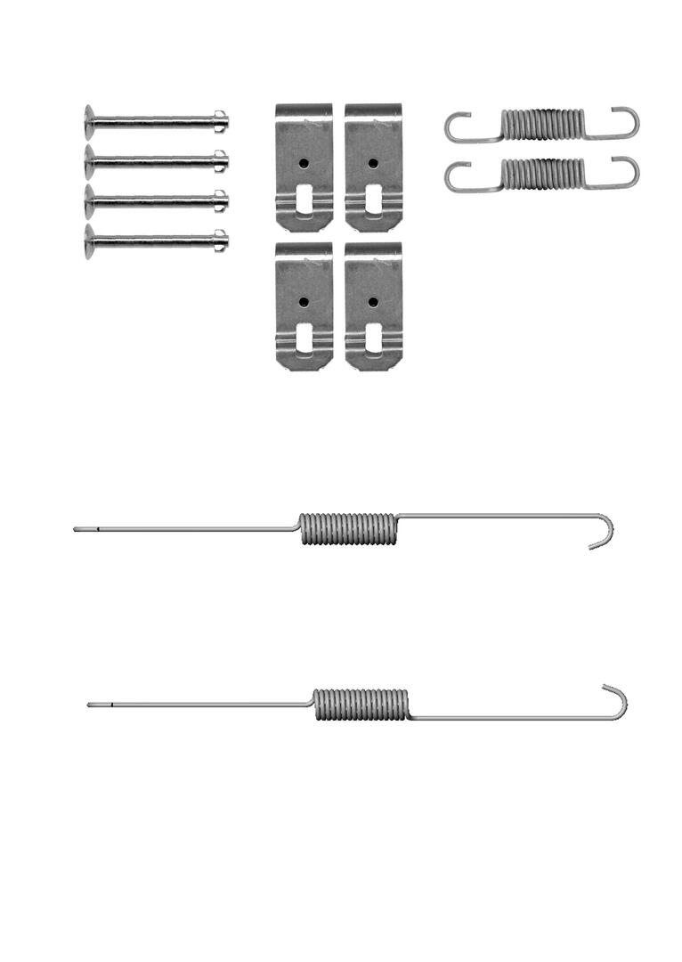 Kit d'accessoires pour mâchoire de frein à tambour FERODO FBA333