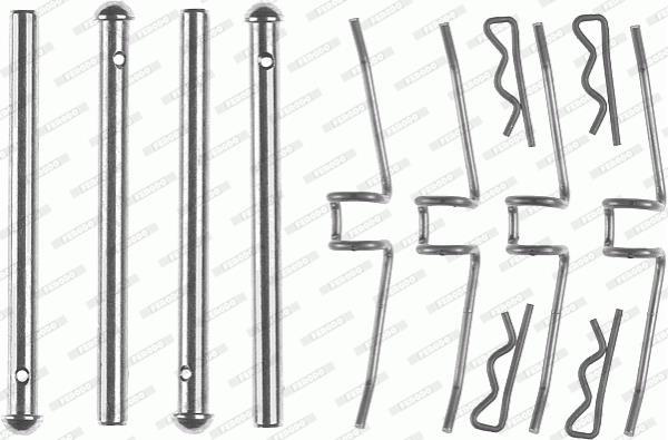 Kit acessórios de pastilhas de travão FERODO ref. FBA401