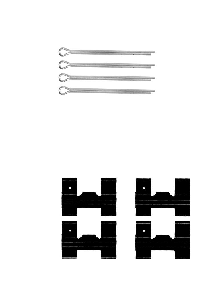 Kit d'accessoires pour plaquette de frein à disque FERODO  ref. FBA420