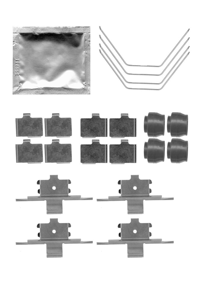 Kit d'accessoires pour plaquette de frein à disque FERODO FBA728