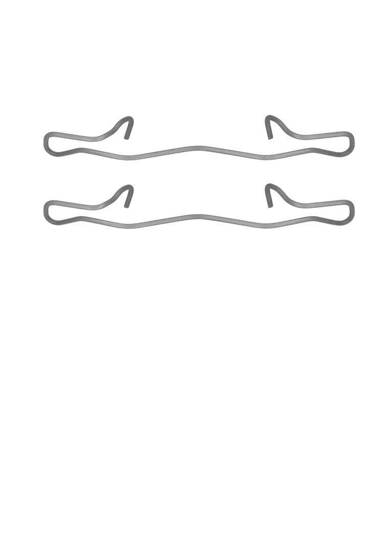 Kit d'accessoires pour plaquette de frein à disque FERODO FBA753