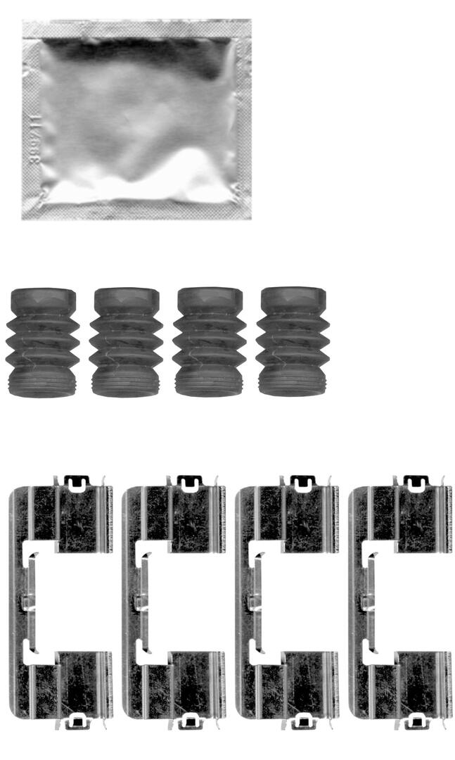 Kit d'accessoires pour plaquette de frein à disque FERODO FBA762