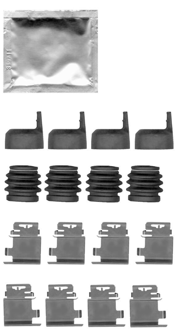 Kit d'accessoires pour plaquette de frein à disque FERODO FBA780