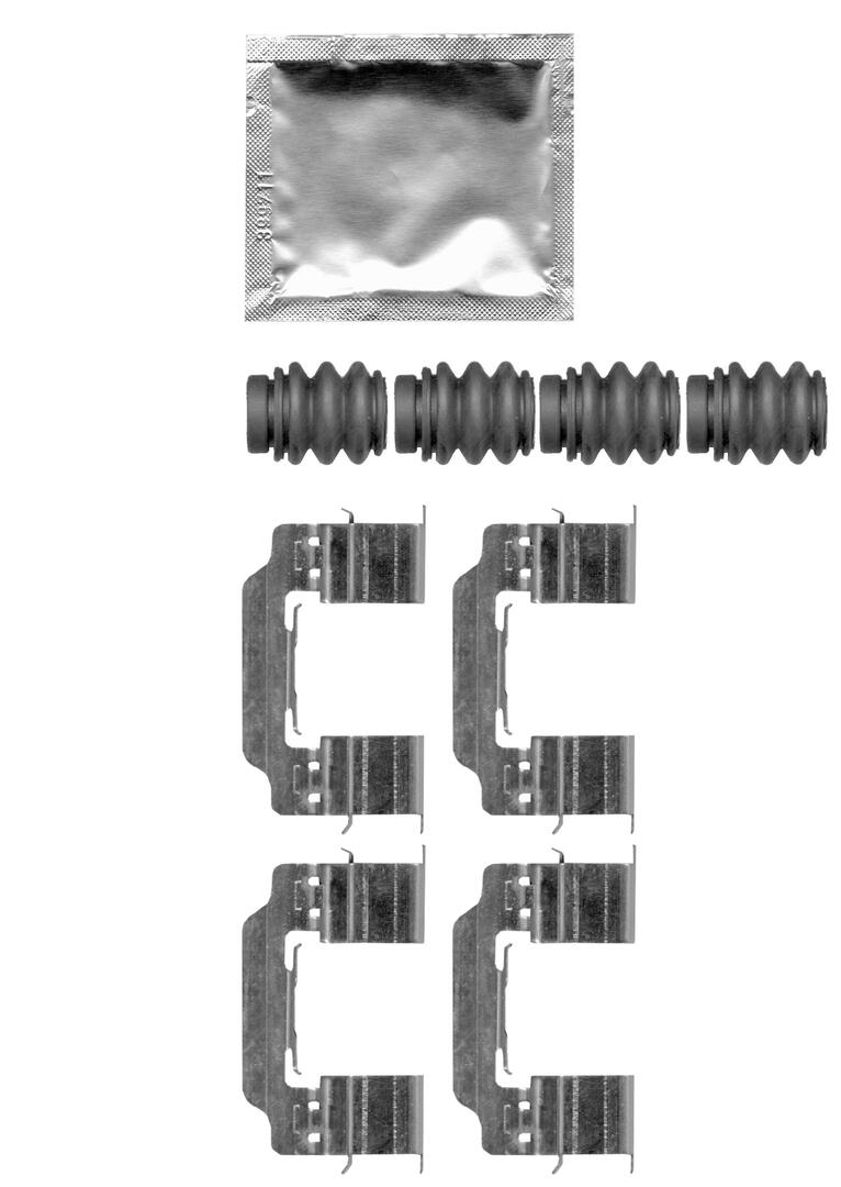 Kit acessórios de pastilhas de travão FERODO FBA788