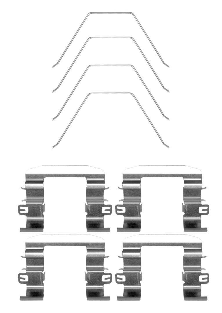 Kit d'accessoires pour plaquette de frein à disque FERODO FBA792