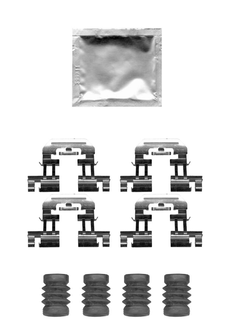 Kit d'accessoires pour plaquette de frein à disque FERODO FBA795