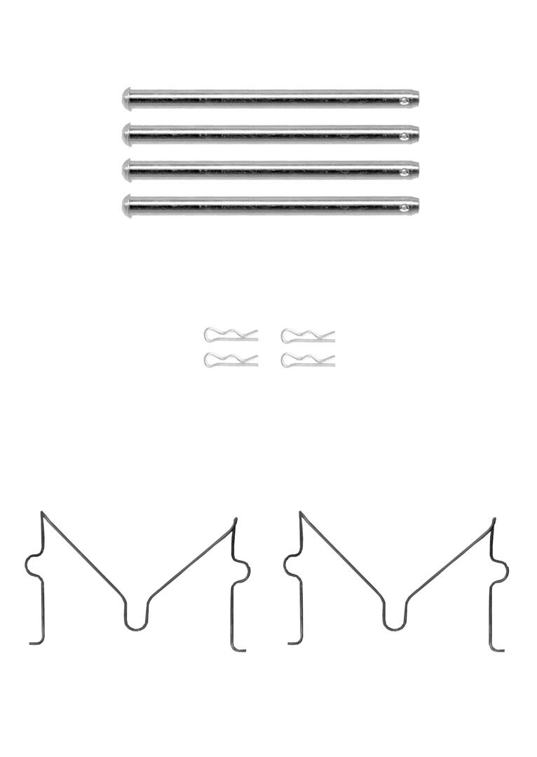 Kit d'accessoires pour plaquette de frein à disque FERODO FBA802