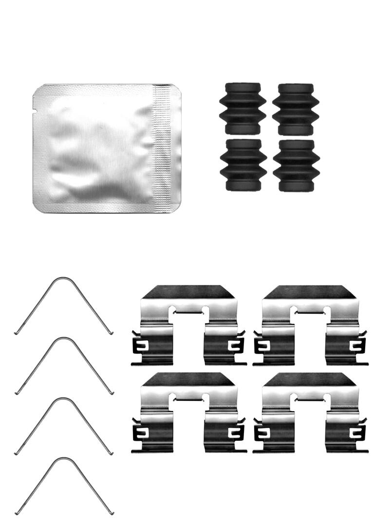 Kit d'accessoires pour plaquette de frein à disque FERODO FBA830