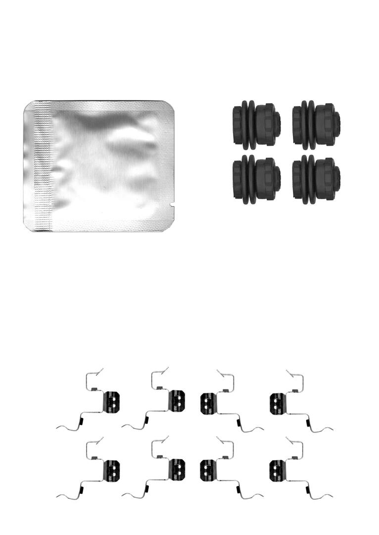 Kit d'accessoires pour plaquette de frein à disque FERODO FBA840