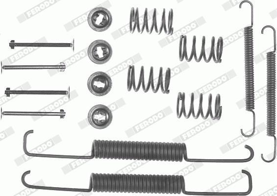 Kit d'accessoires pour mâchoire de frein à tambour FERODO FBA85