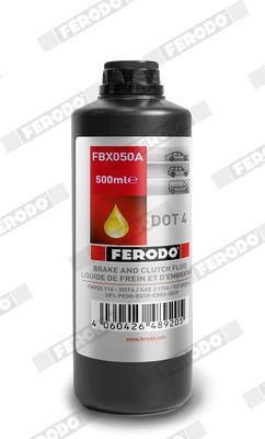 Liquide de frein (Huile de frein) FERODO  0,5 - ref. FBX050A