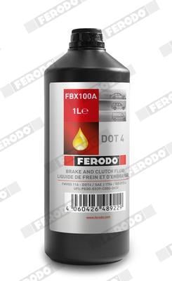 Liquide de frein (Huile de frein) FERODO 1.0 L - ref. FBX100A