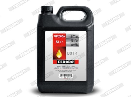 Liquide de frein (Huile de frein) FERODO 5.0 L - ref. FBX500A