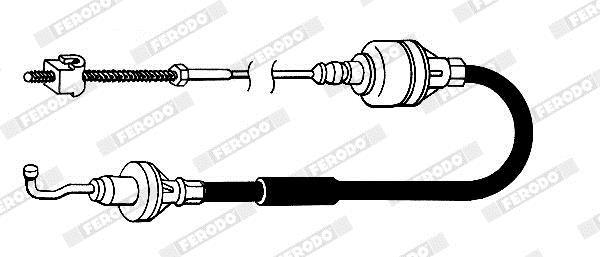 Câble d'embrayage FERODO ref. FCC422086