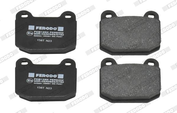 Jogo de 4 pastilhas de travão FERODO ref. FDB1282