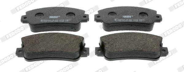 Jeu de 4 plaquettes de frein FERODO ref. FDB351B