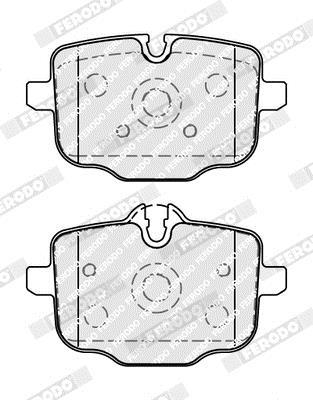 Jeu de 4 plaquettes de frein FERODO ref. FDB5056