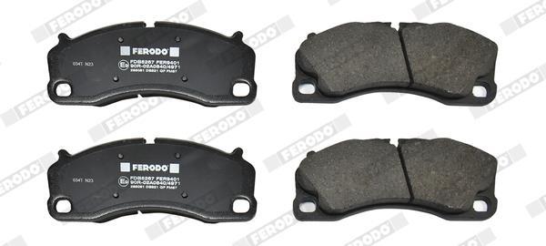 Jeu de 4 plaquettes de frein FERODO  ref. FDB5267