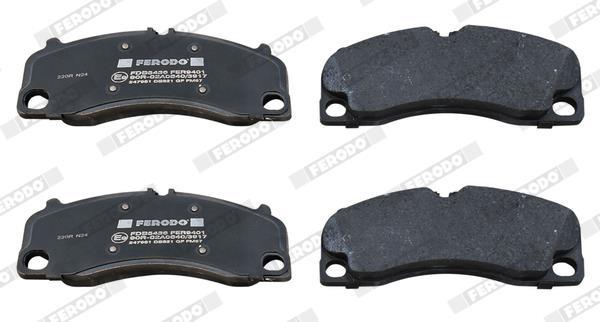 Jeu de 4 plaquettes de frein FERODO  ref. FDB5436