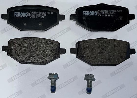 Jogo de 4 pastilhas de travão FERODO  ref. FDB5490