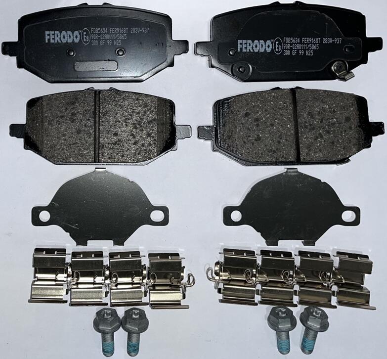 Jeu de 4 plaquettes de frein FERODO FDB5634